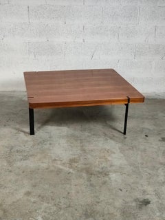 Wooden coffee table T906 by Gastone Rinaldi for Rima - Italy - 60s