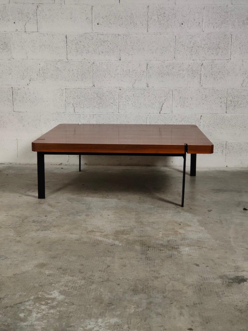 Wooden coffee table T906 by Gastone Rinaldi for Rima - Italy - 60s  In Good Condition For Sale In Padova, IT