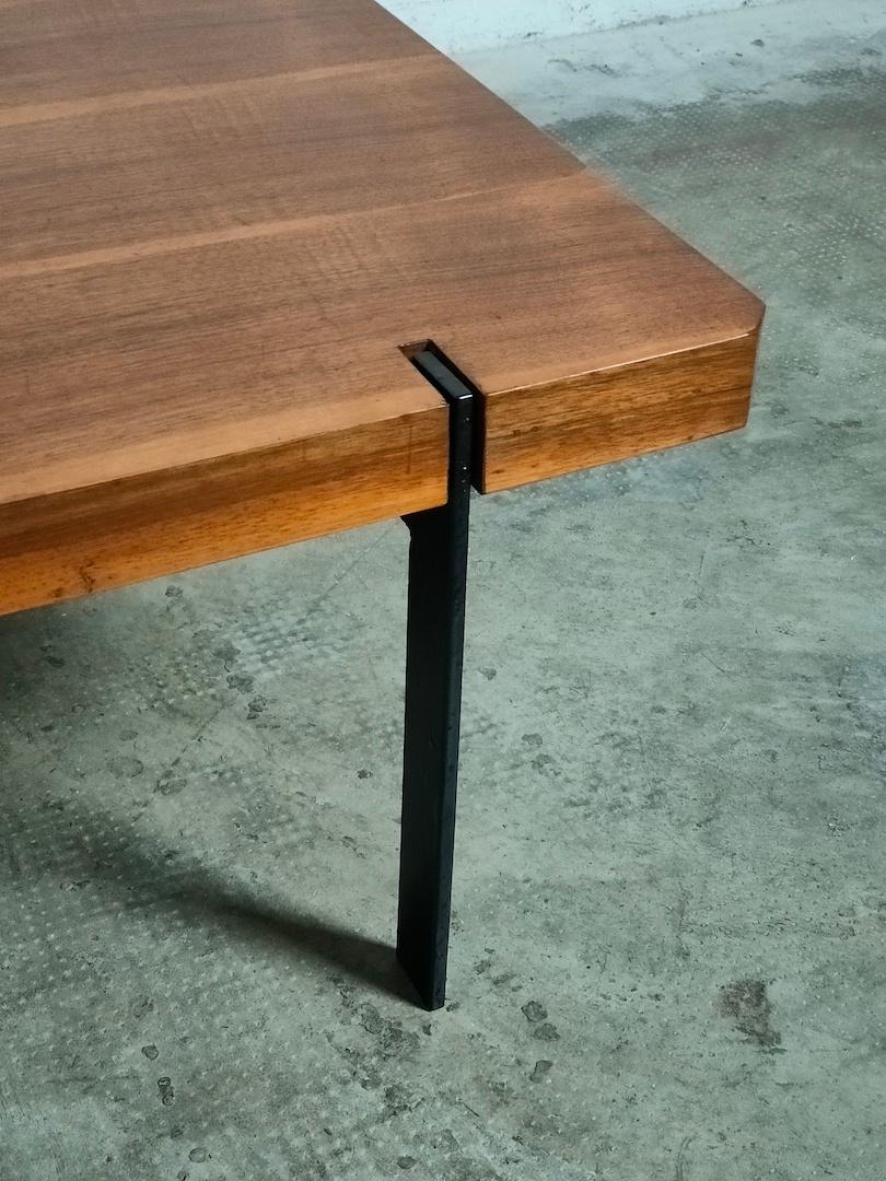 Table basse en bois T906 de Gastone Rinaldi pour Rima, Italie, années 60  en vente 1