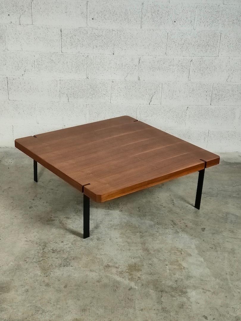 Wooden coffee table T906 by Gastone Rinaldi for Rima - Italy - 60s  For Sale 2