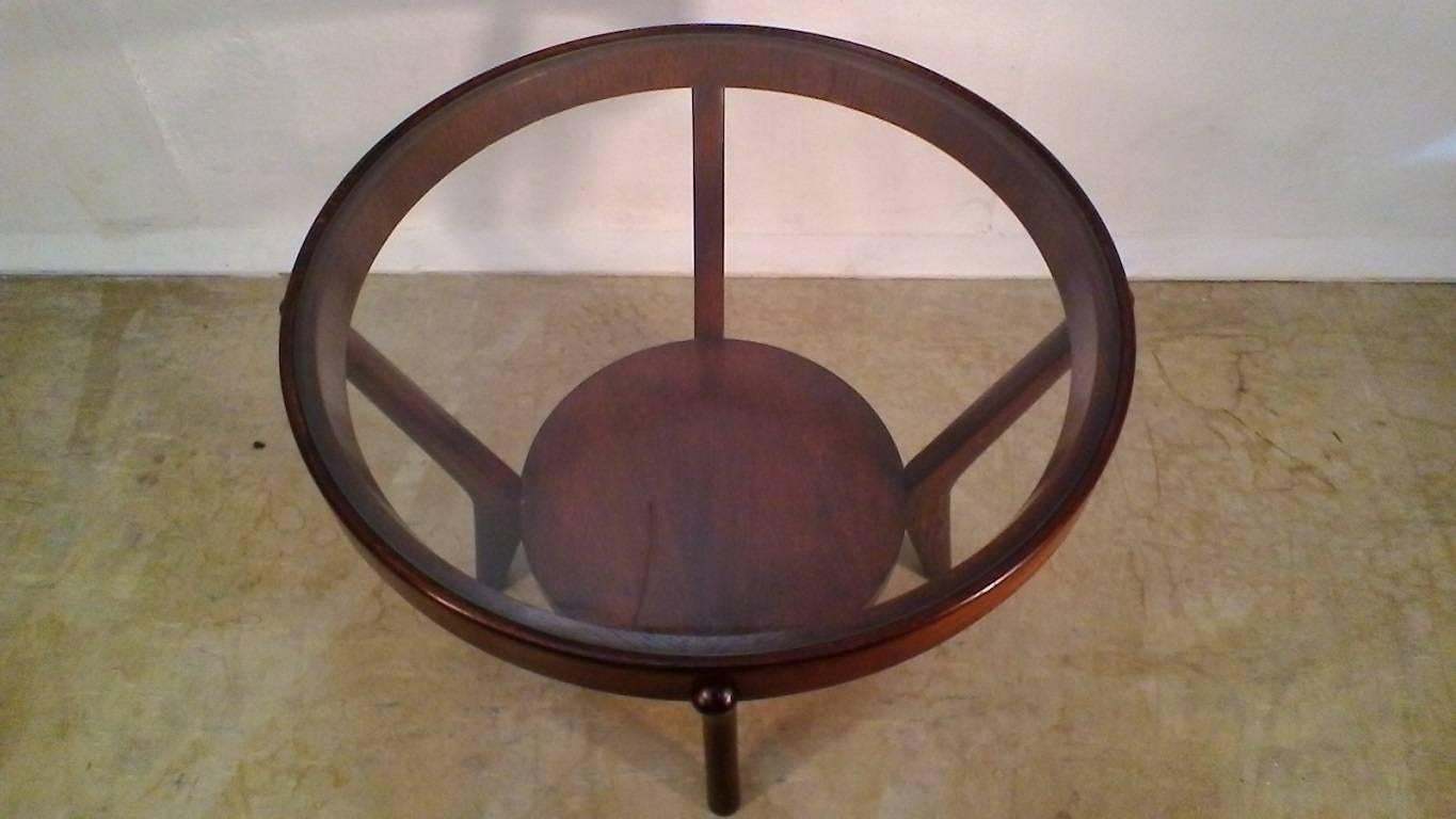 Mid-20th Century Wooden Conference Coffee Table, Design by Koželka and Kropáček in 1938 For Sale