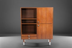 Wooden Credenza with Storage Units and Drawers, Italian Design, 1960s