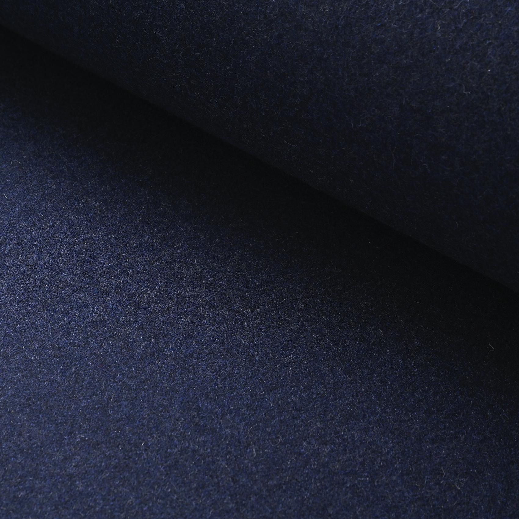 Tagesbett aus Holz mit dunkelblauem Stoff, Frankreich, um 1955 im Angebot 7