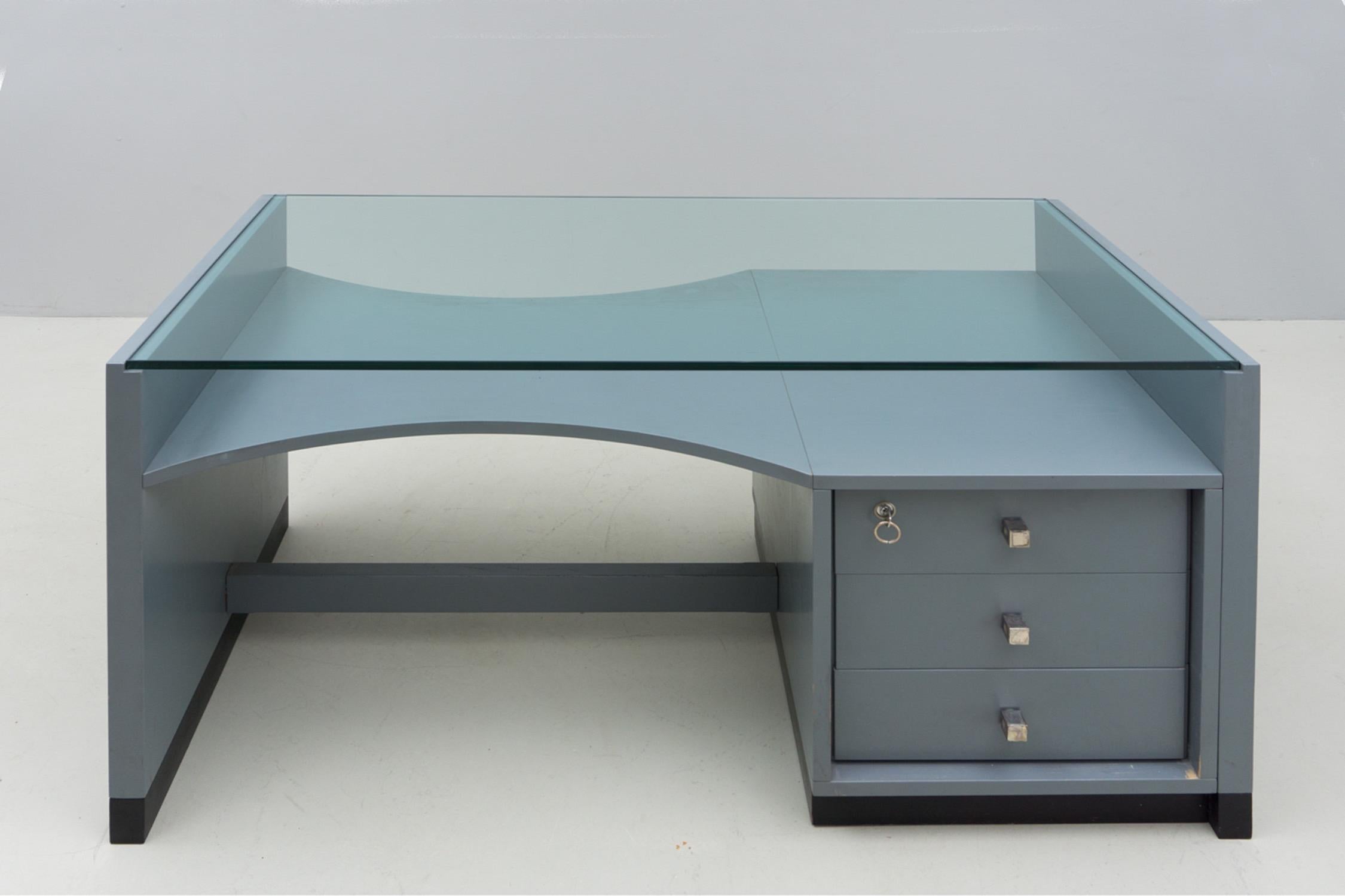 Mid-20th Century Wooden Desk, Ico Parisi, 1968 For Sale