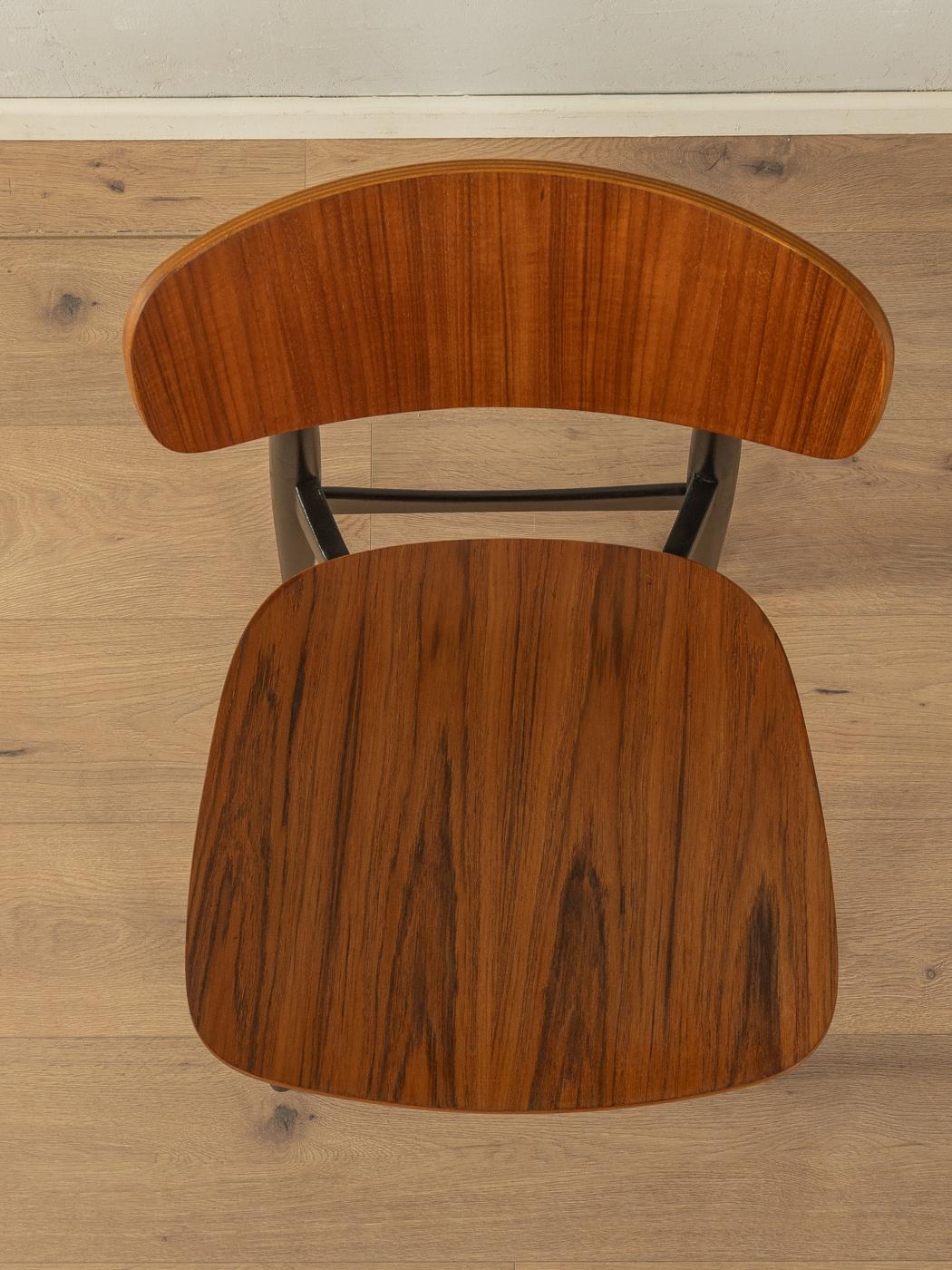 Esstischstühle aus Holz (Mitte des 20. Jahrhunderts) im Angebot