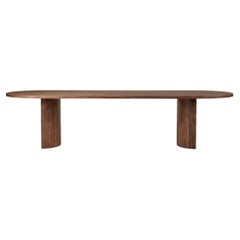 Table de salle à manger en bois - Noyer américain - Fabriquée à la main - Aperta par Mokko