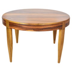 Wooden Dining Table by André Sornay, France 1930s