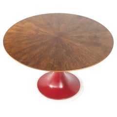 Wooden Dining Table in the style of Borsani, 1960s