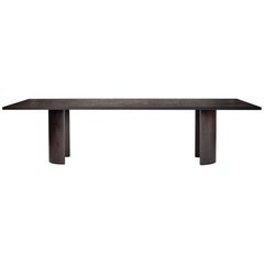Wooden Dining Table - Solid Oak - Handcrafted - Aperta by Mokko