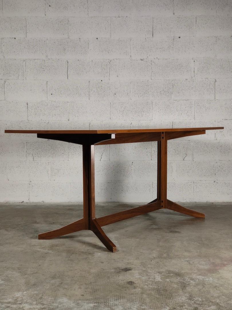 Wooden Dining Table TL22 Model by Franco Albini for Poggi 60s For Sale 5