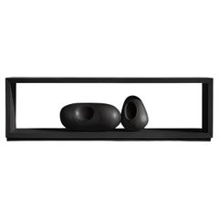 Holzdisplay Konsole Sereno No37, Minimalistische Geometrie von Joel Escalona