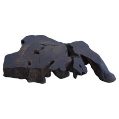 Holzständer, Bonsai-Ständer, Objekt, japanische Antiquität, Wabi-Sabi