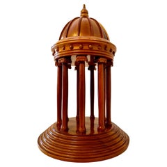 Wooden Domed Architectural Model