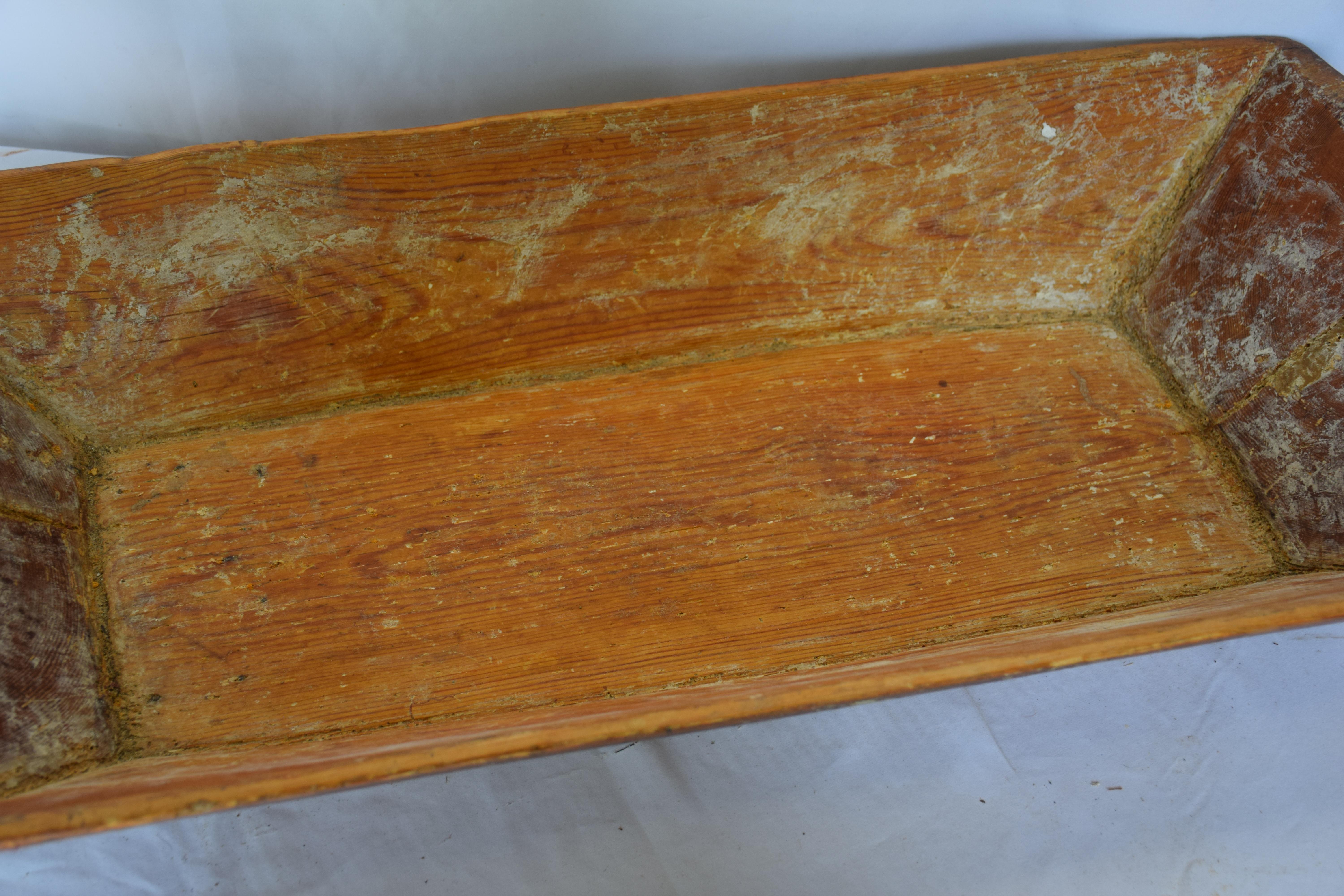 impastatrice antica in legno