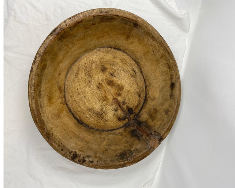 Wooden Dough Kneading Parat Bowl at 1stDibs