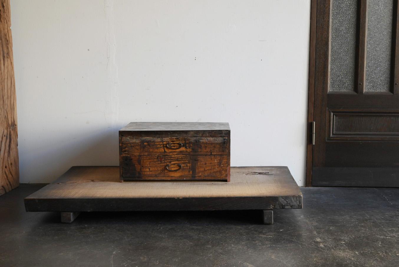Cedar Wooden drawer used by old Japanese lacquerware craftsmen/Made in 1963/Showa era For Sale
