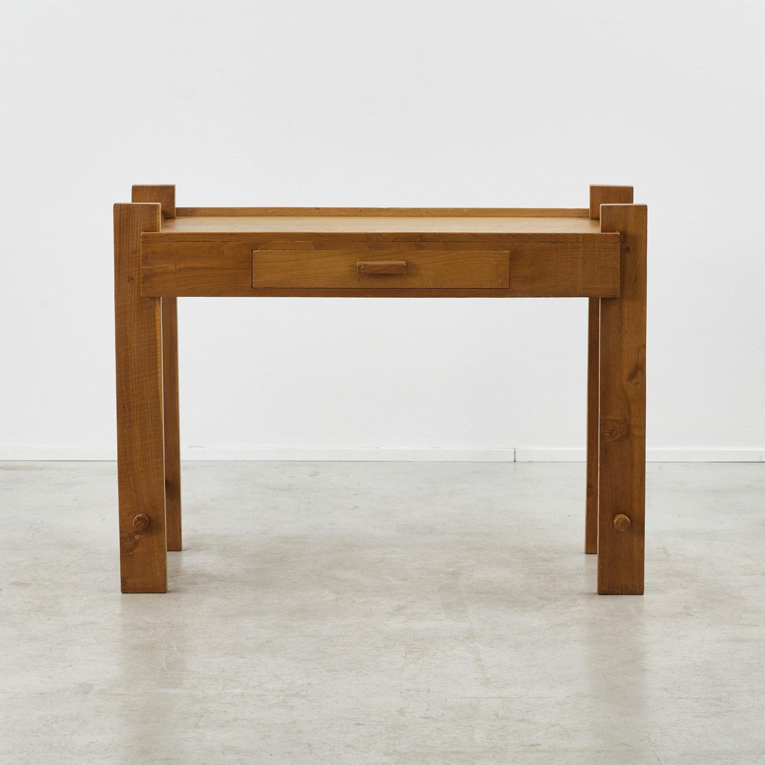 Italian Wooden dressing table / writing desk - Italy, 1940s