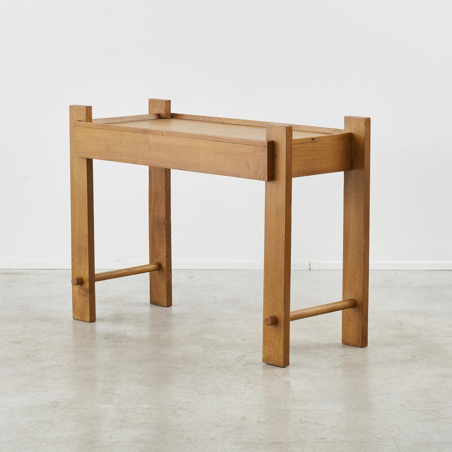 Mid-20th Century Wooden dressing table / writing desk - Italy, 1940s