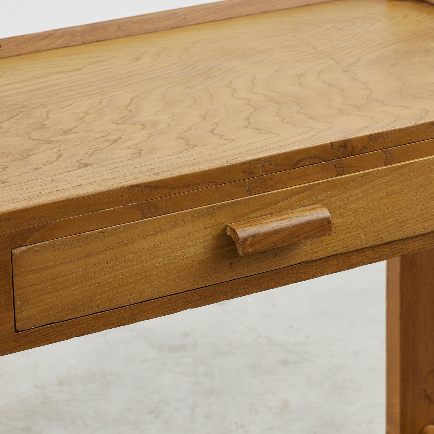 Wooden dressing table / writing desk - Italy, 1940s 1