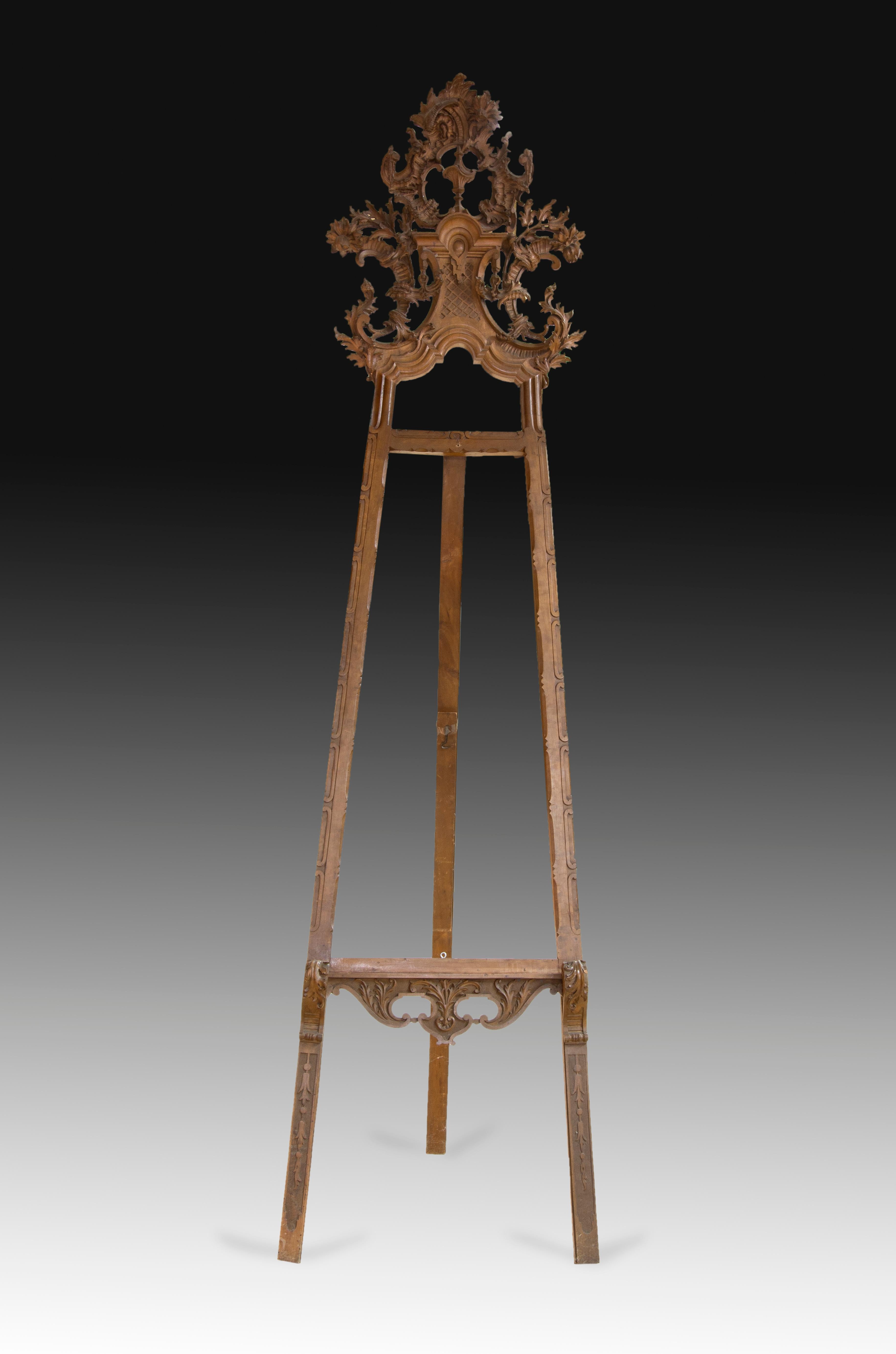 easel stand in spanish