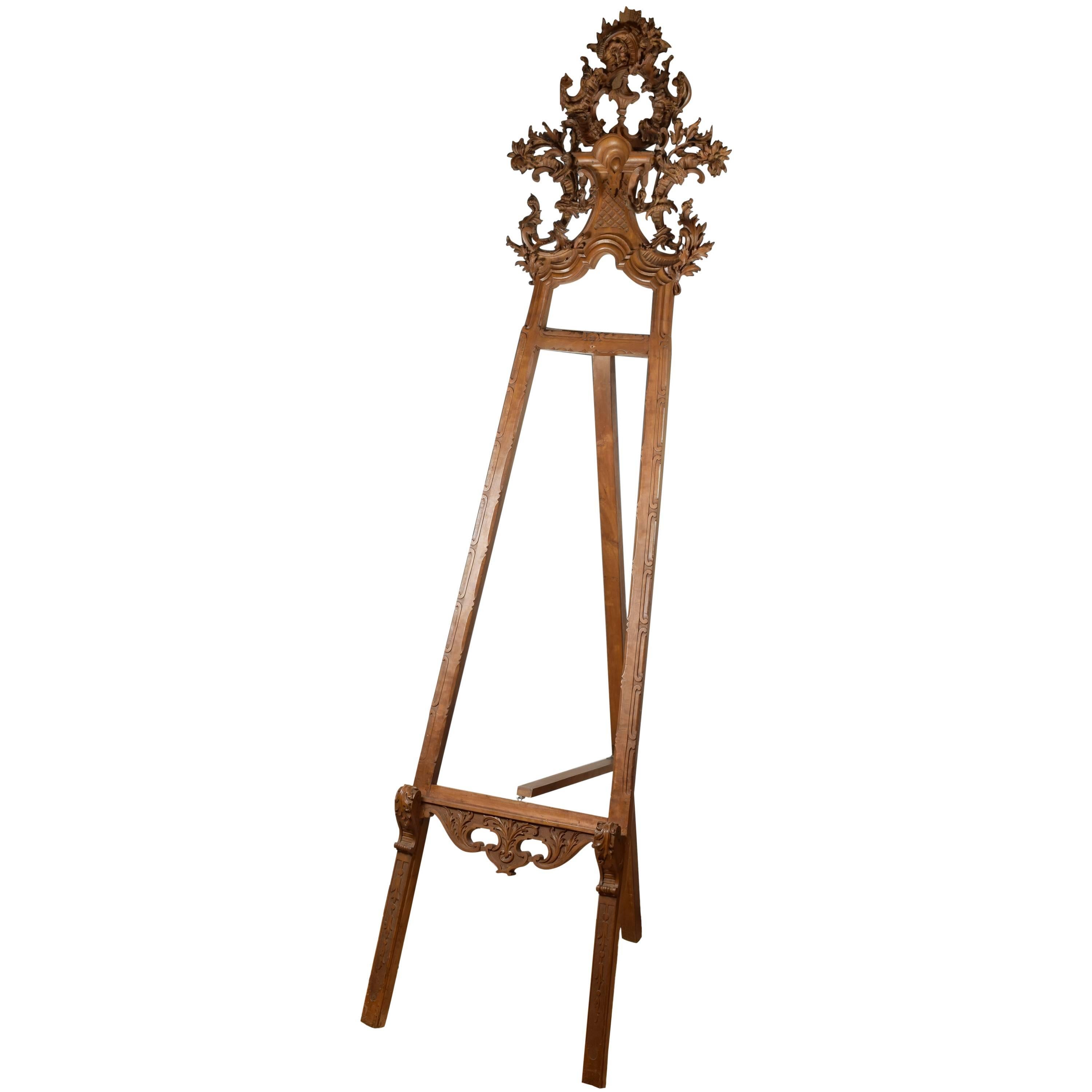 Cavalletto in legno, XIX secolo in vendita