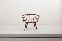 Sessel "Arka" aus Holz von Yngve Ekström:: Schweden:: 1950er