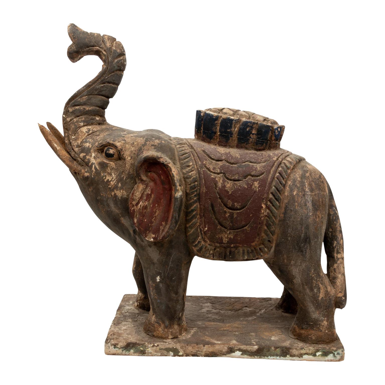 Wooden Elephant For Sale