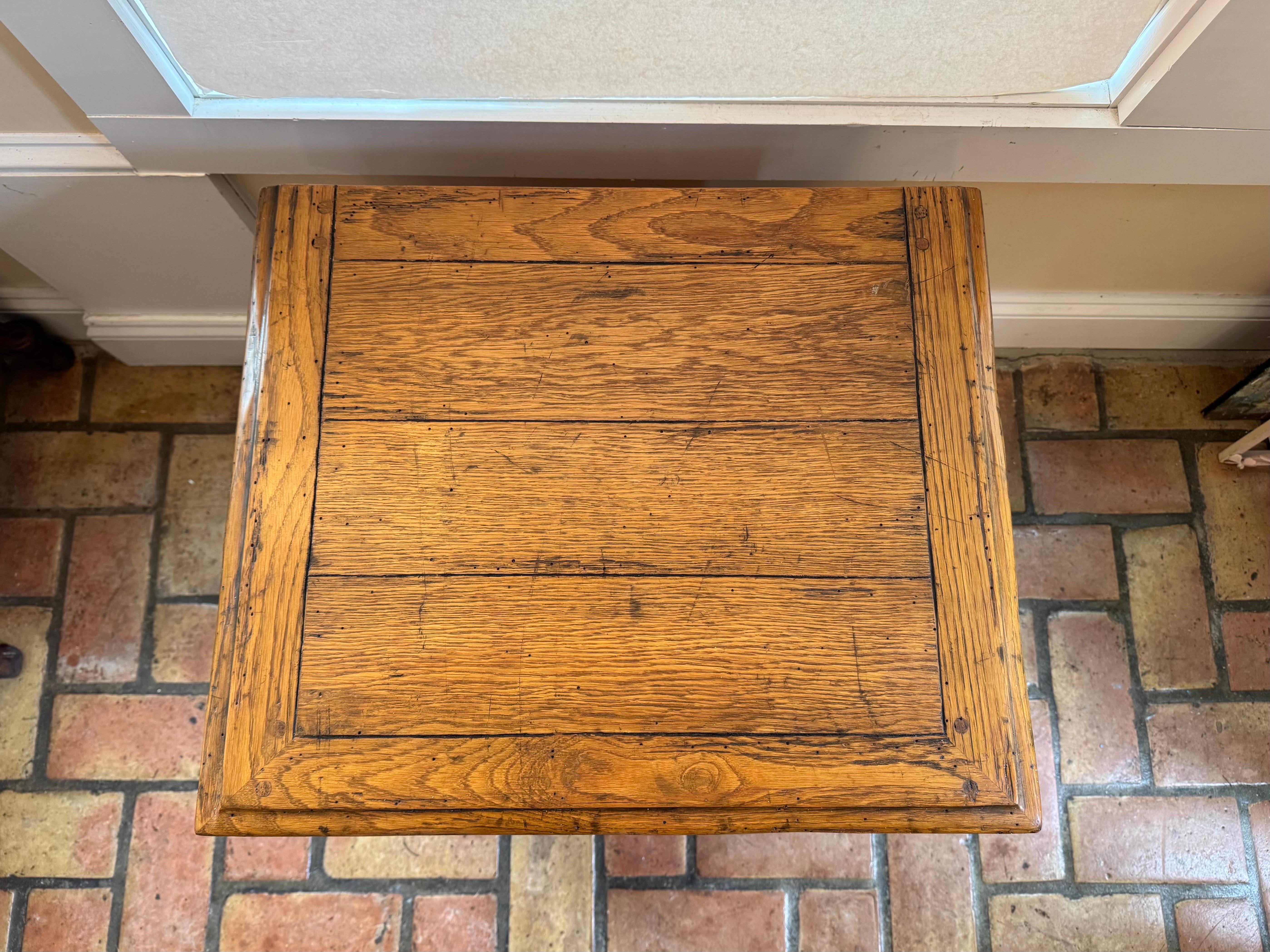 Wooden Farmhouse Three drawer Chest For Sale 3