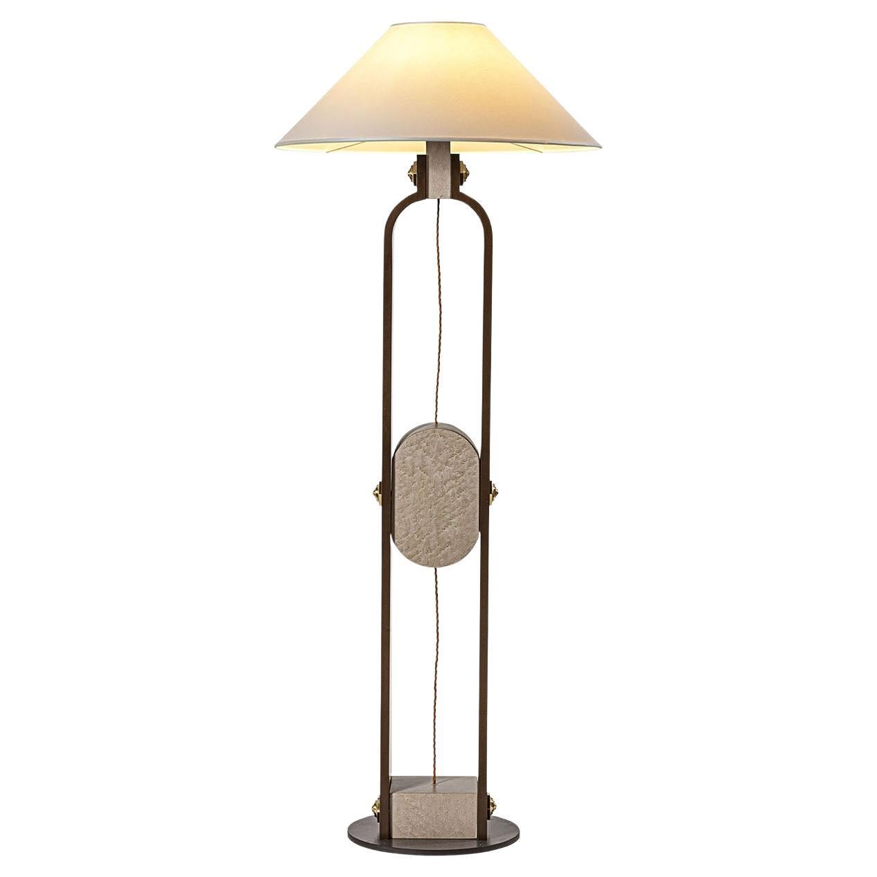 Wooden Floor Lamp