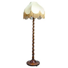 Wooden Floor Lamp from the 1960s-1970s