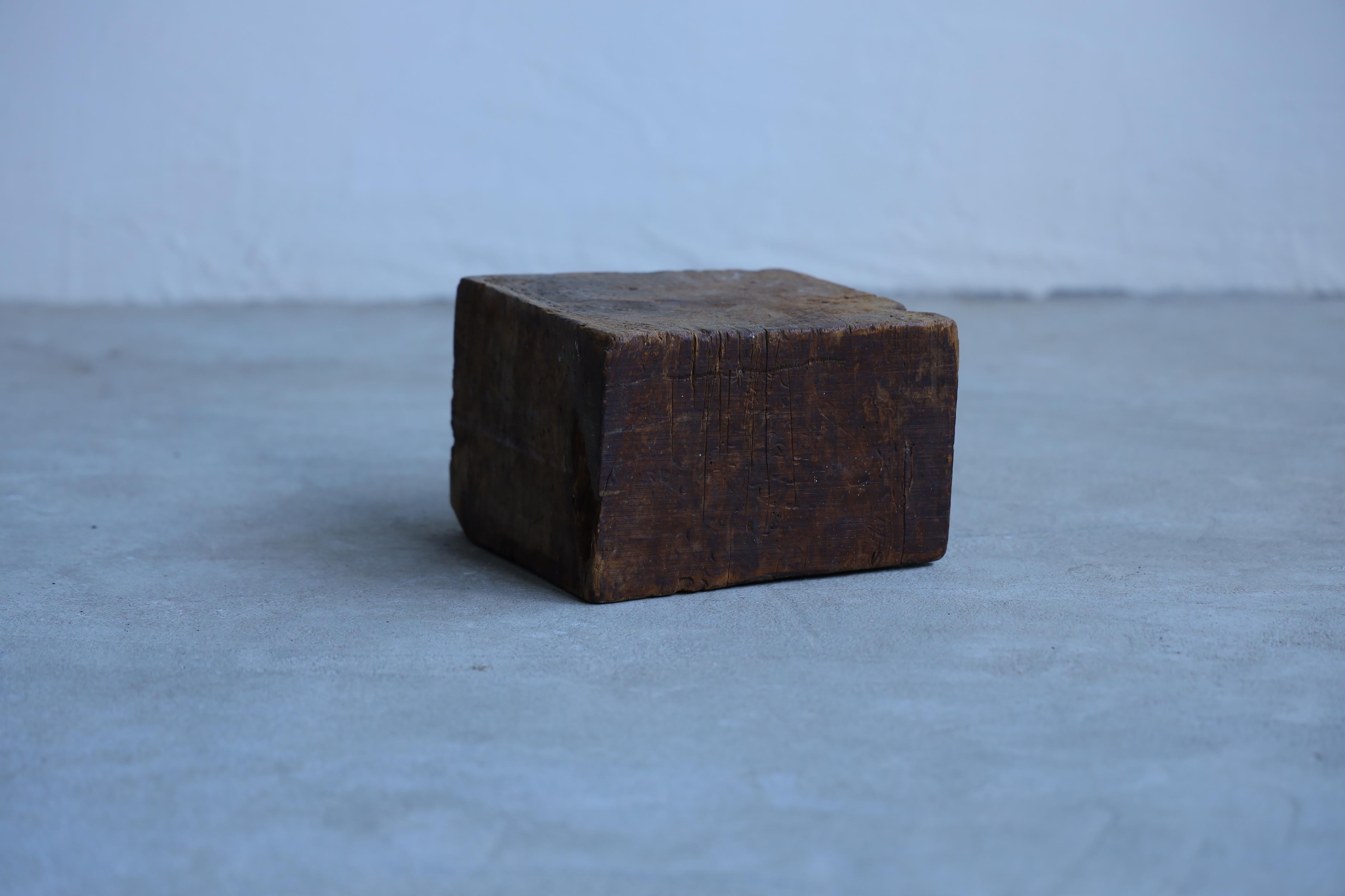 Stand de fleurs en bois, Antiquités japonaises, Wabi-Sabi, Mingei en vente 6