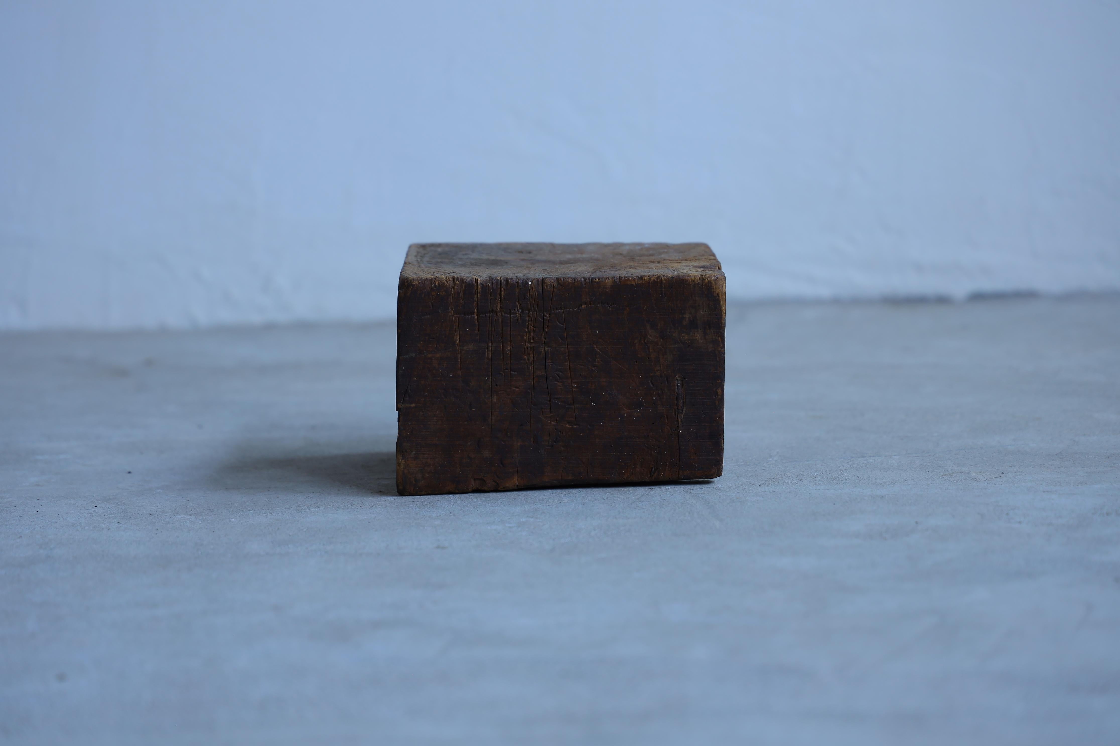 Stand de fleurs en bois, Antiquités japonaises, Wabi-Sabi, Mingei en vente 1