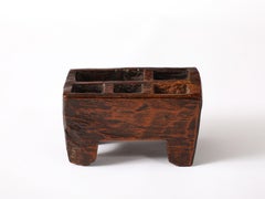 Wooden Footed Tray, USA 1900's
