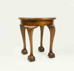 Wooden Footstool, 19th Century