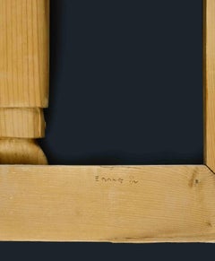 Marco de madera, años 80