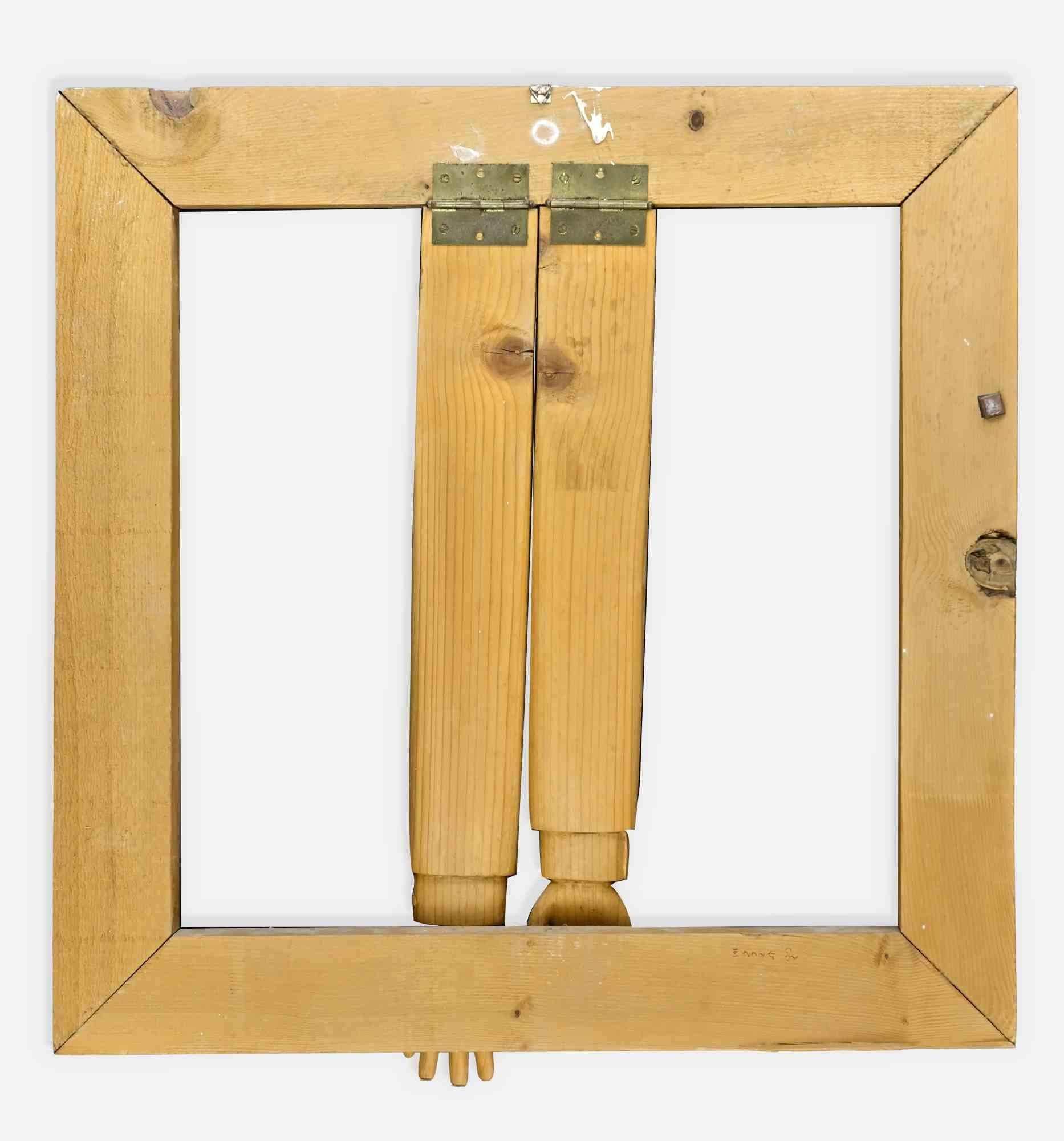 Wooden Frame, 1980s In Good Condition For Sale In Roma, IT