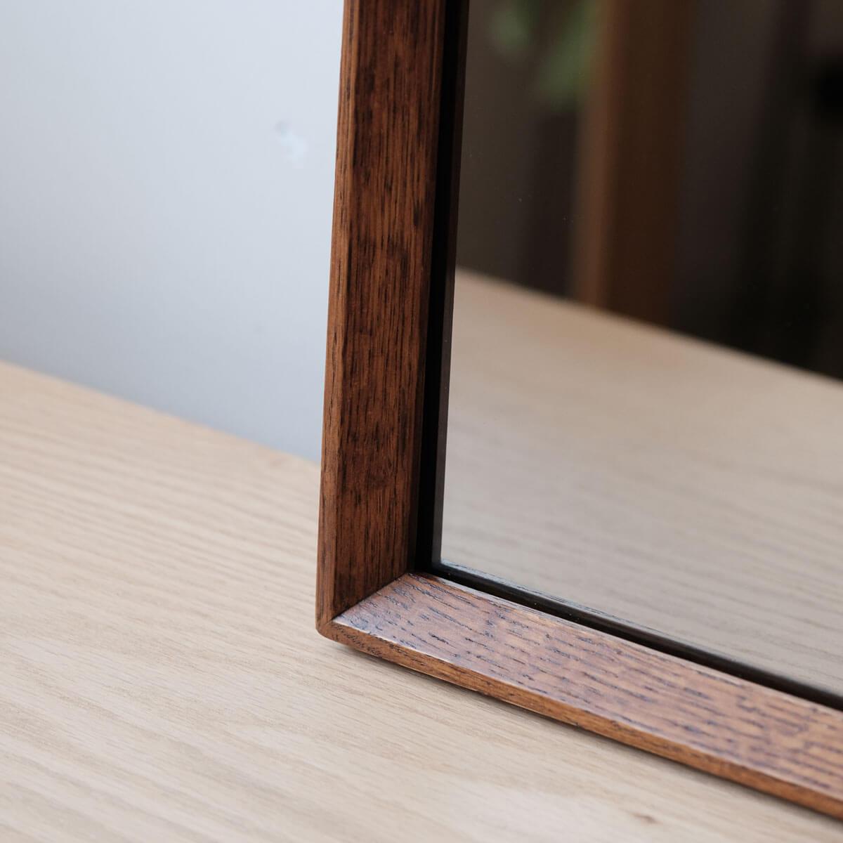 Turco Specchio con cornice di legno in bronzo - Misura media - REGOLARE in vendita