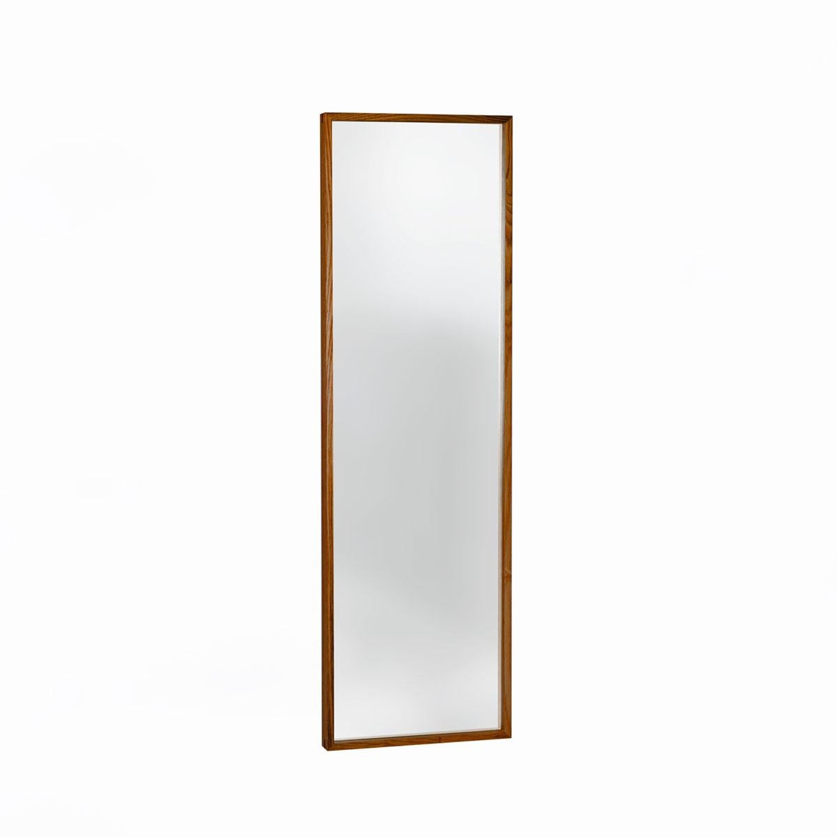 Fatto a mano Specchio con cornice in legno - Lungo - EDGE in vendita