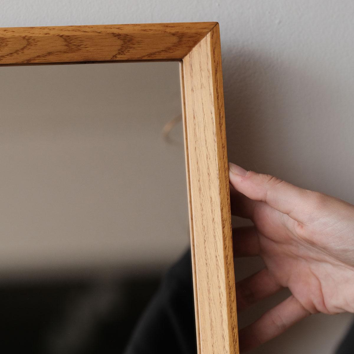 Turco Specchio con cornice in legno - Lungo - REGOLARE in vendita