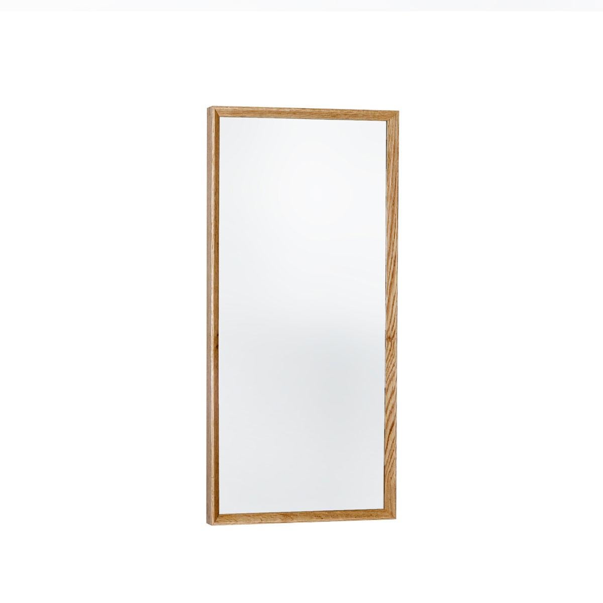 Fatto a mano Specchio con cornice in legno - Misura media - REGOLARE in vendita