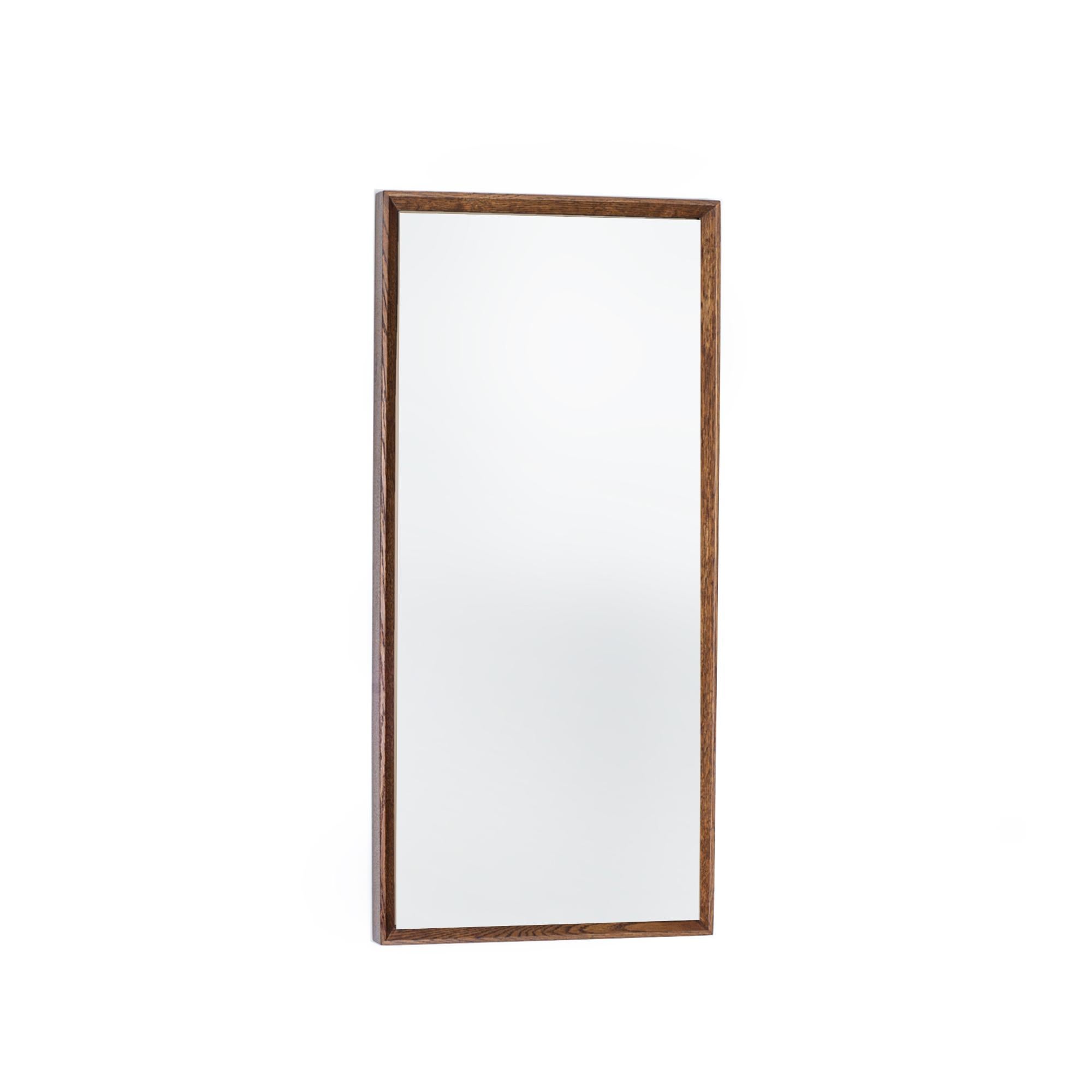 Fait main Miroir encadré en bois - taille moyenne - REGULAR en vente