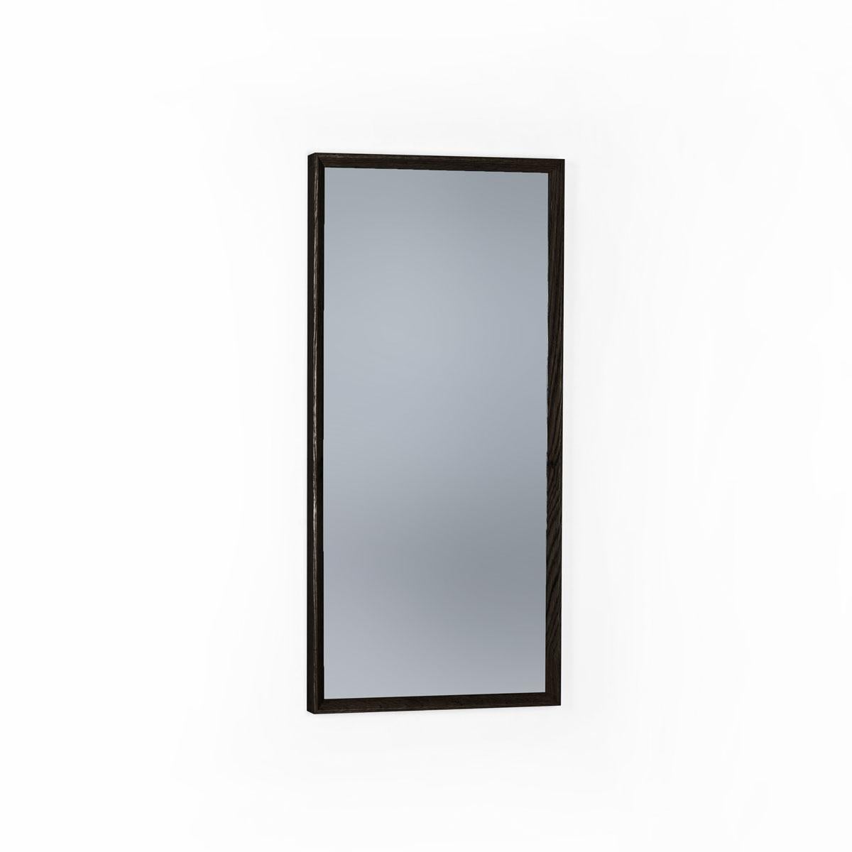 Fait main Miroir fumé encadré en bois - taille moyenne - REGULAR en vente