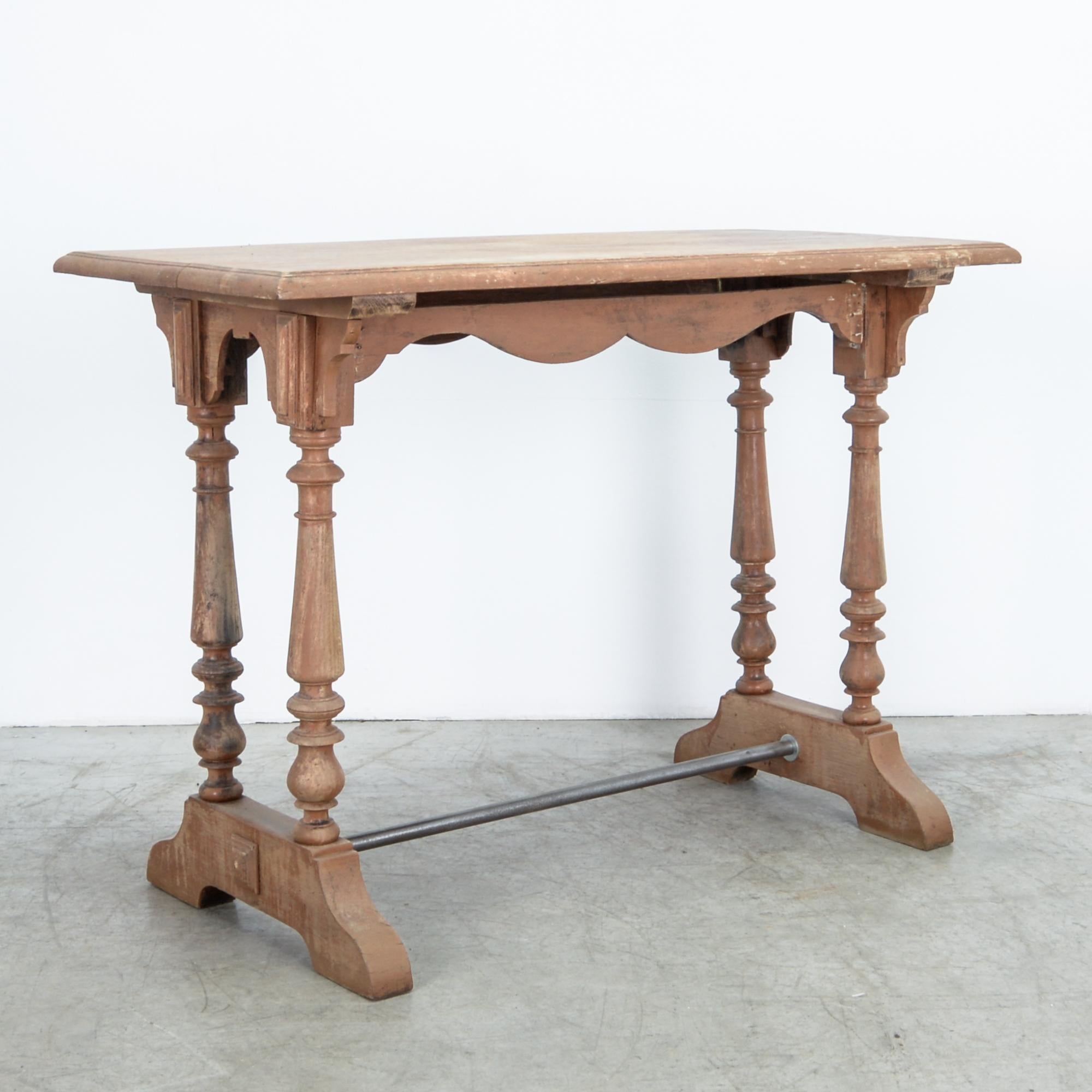 French Provincial Wooden French Bistro Table