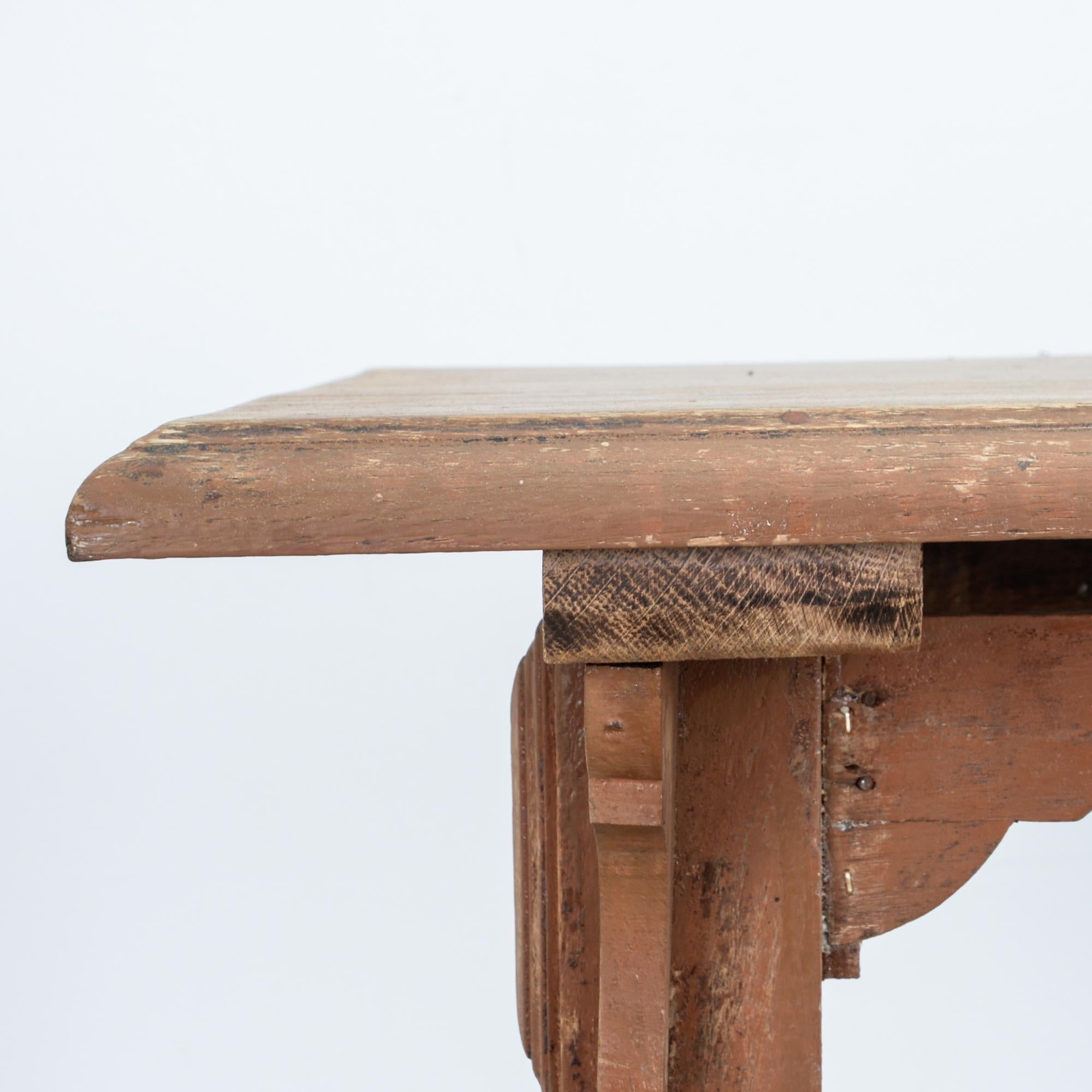 Wooden French Bistro Table 1