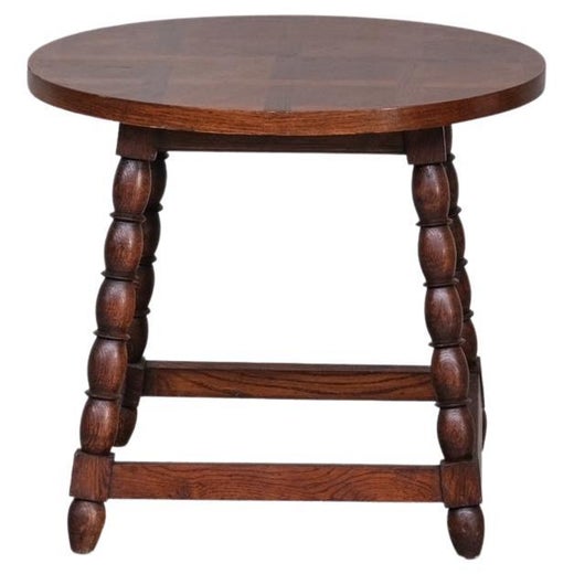 Wooden French Deco Bobbin Coffee Table For Sale at 1stDibs