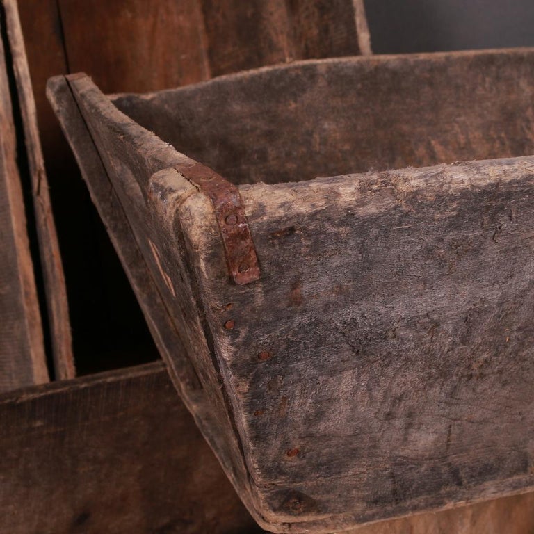 Wooden French Grape Bins For Sale at 1stDibs grape bins for sale