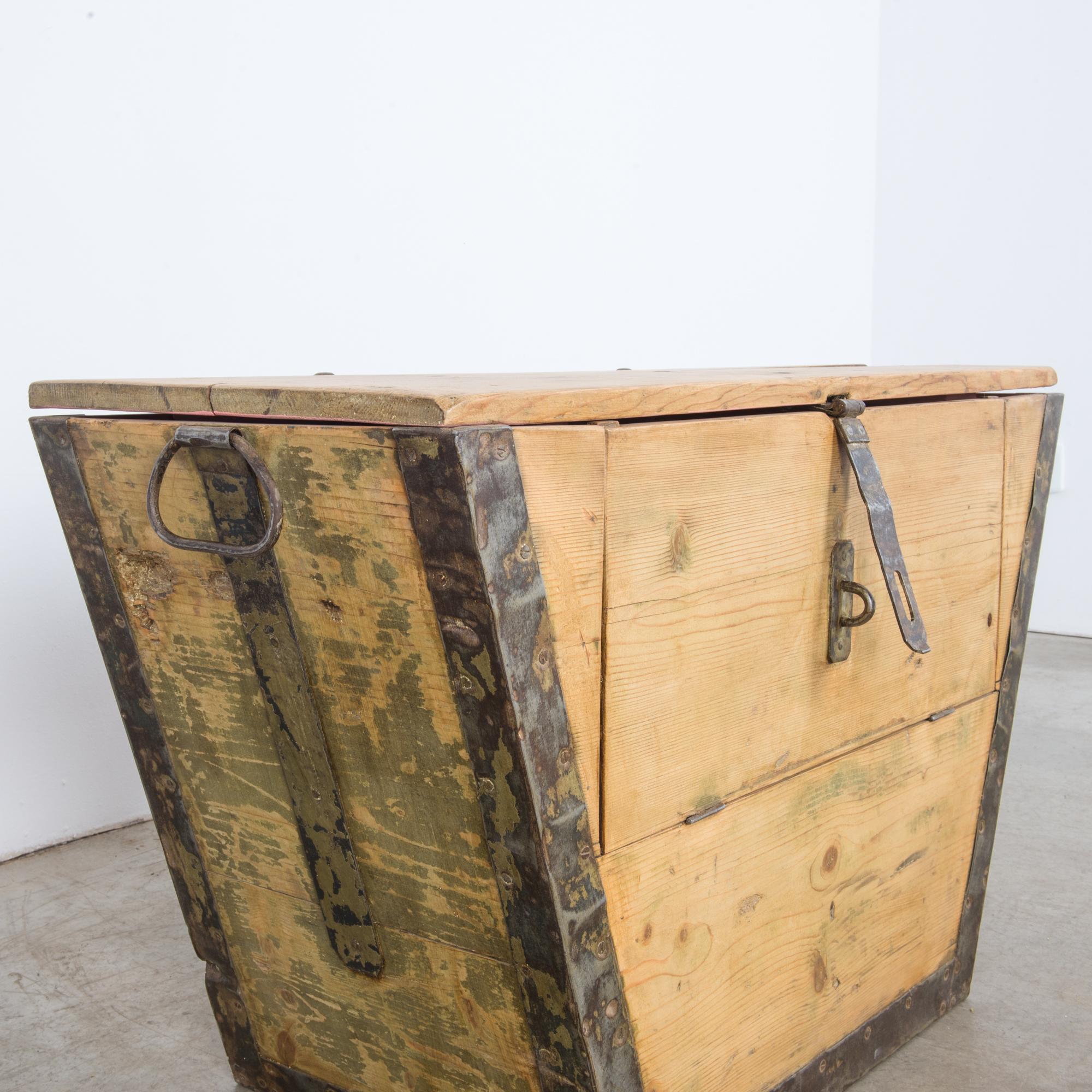 Wooden French Trunk 1