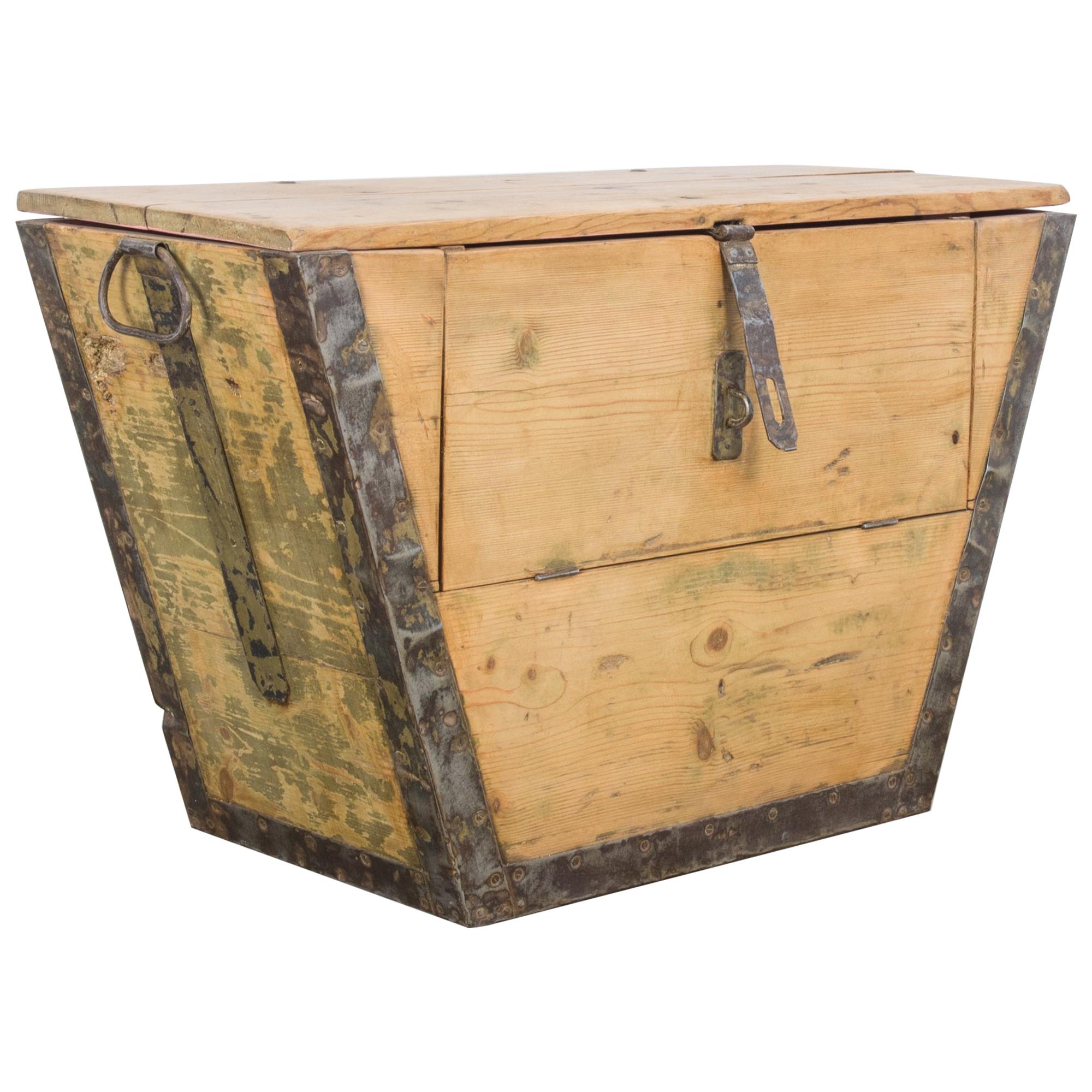 Wooden French Trunk