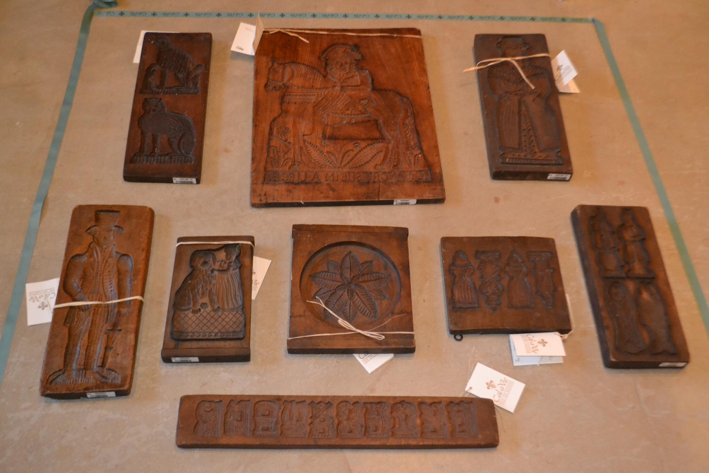wooden gingerbread molds