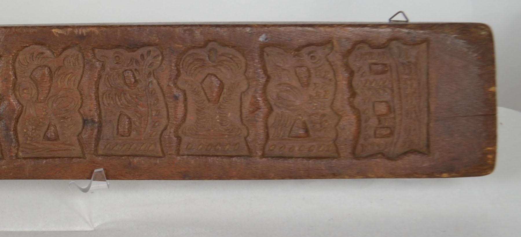 European Wooden Gingerbread Mold For Sale